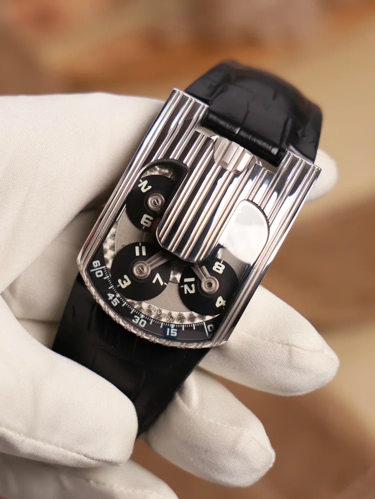 Urwerk UR-103 UR-103.03 Platinum Limited edition 25 pcs EXTREMELY RARE, image 1 Urwerk UR-103 UR-103.03 Platinum Limited edition 25 pcs EXTREMELY RARE, image 1