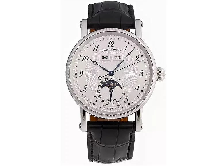 Chronoswiss Lunar Steel Silver Dial, image 1 Chronoswiss Lunar Steel Silver Dial, image 1