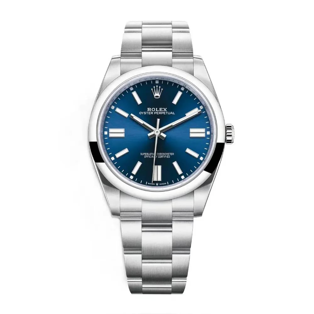 Rolex Oyster Perpetual 41 Blue Dial, image 1 Rolex Oyster Perpetual 41 Blue Dial, image 1