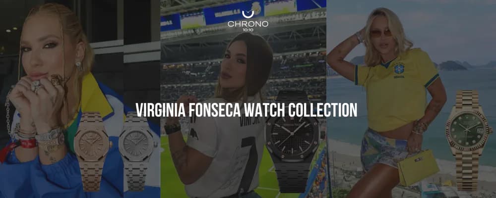 Virginia Fonseca watch collection | Chrono 10:10 Virginia Fonseca watch collection | Chrono 10:10