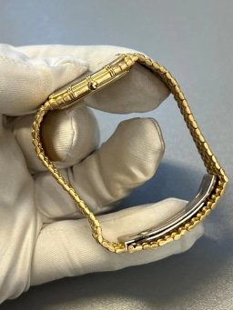 Bamboo Diamond Dial with Rubies Integrated Bracelet 17.9 cm, image 4 Bamboo Diamond Dial with Rubies Integrated Bracelet 17.9 cm, image 4