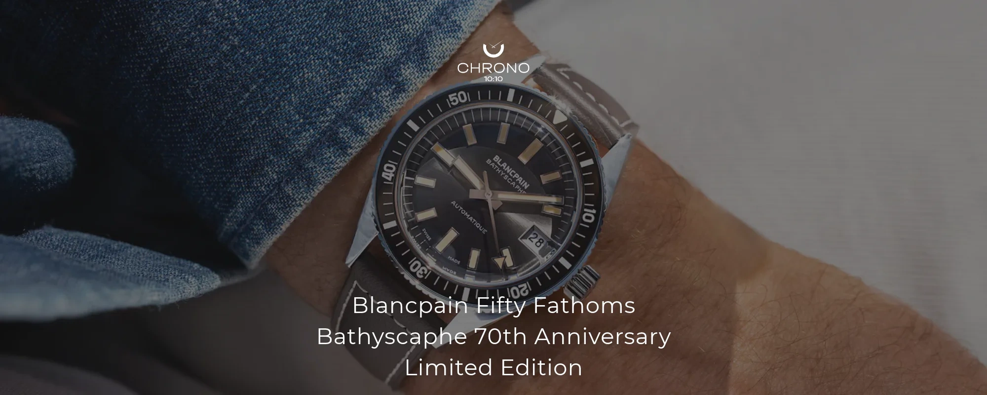 The Watch Named After a Submarine That Went Deeper Than Anything Ever Had | Chrono 10:10 The Watch Named After a Submarine That Went Deeper Than Anything Ever Had | Chrono 10:10