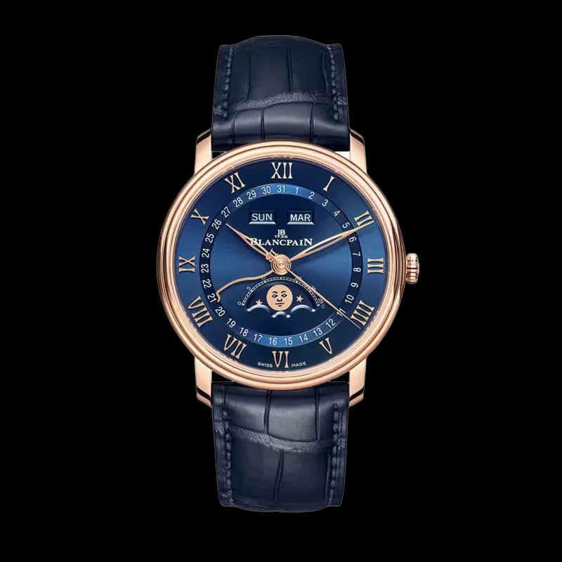 Blancpain Villeret Complete Calendar Calendar 40 Mm Villeret Moonphase, image 1 Blancpain Villeret Complete Calendar Calendar 40 Mm Villeret Moonphase, image 1