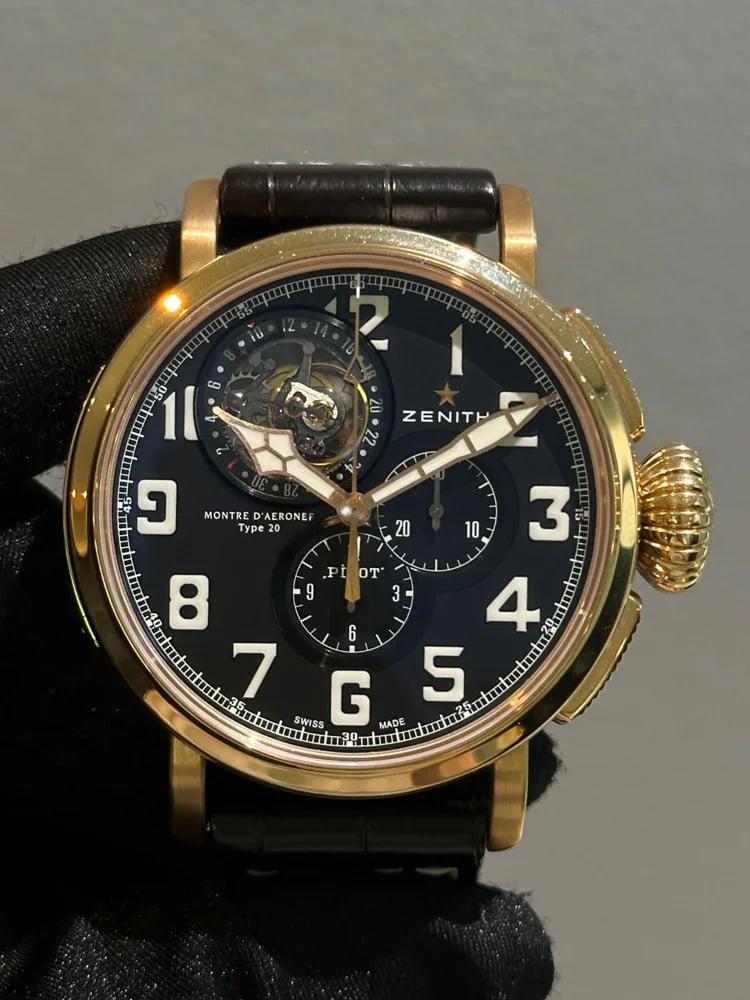 Zenith Pilot Type 20 Tourbillon 87.2430.4035/21.C721, image 1 Zenith Pilot Type 20 Tourbillon 87.2430.4035/21.C721, image 1