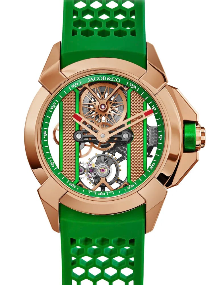 Jacob & Co. Epic X Rose Gold - Green Inner Ring, image 1 Jacob & Co. Epic X Rose Gold - Green Inner Ring, image 1