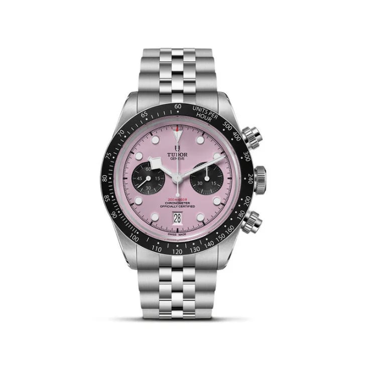 Tudor Black Bay Chrono Pink, image 1 Tudor Black Bay Chrono Pink, image 1