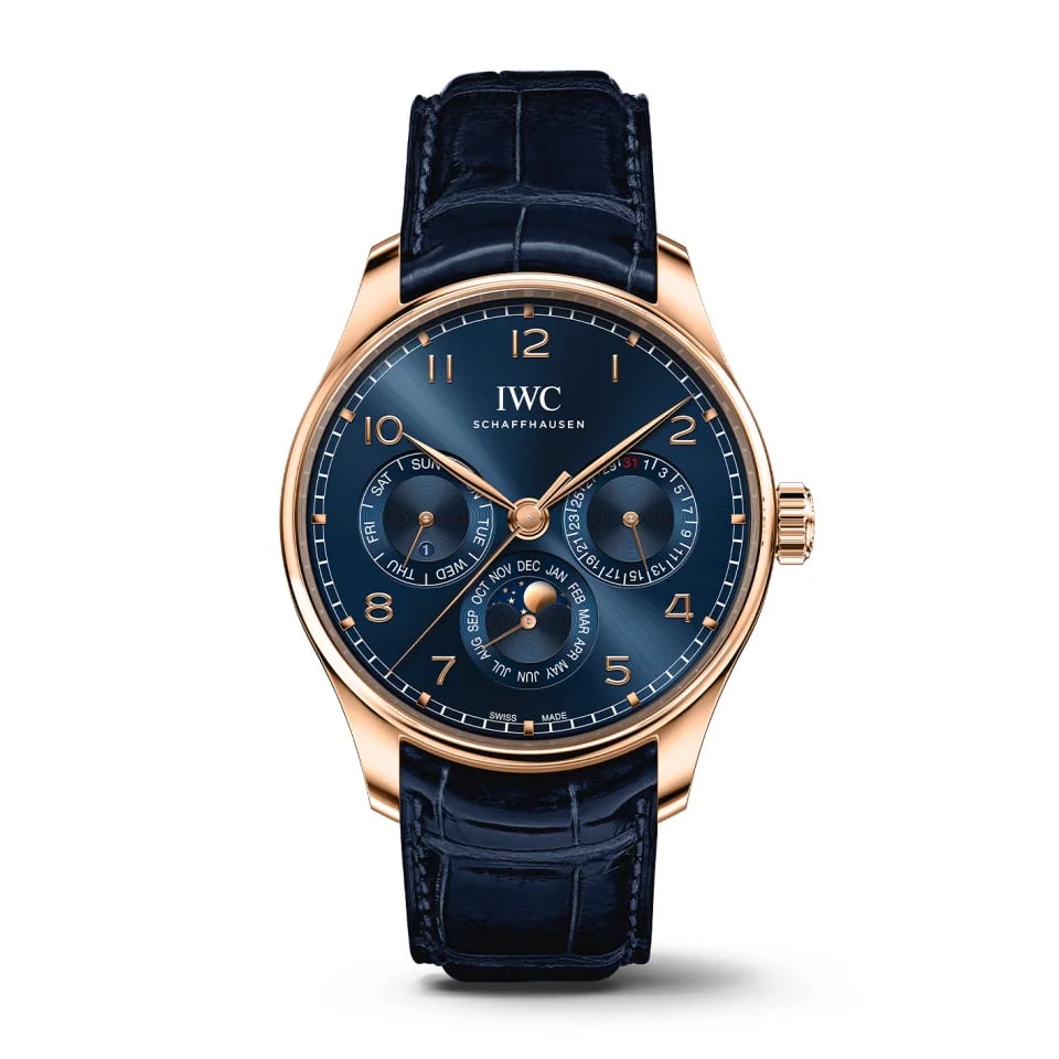 IWC Portuguese Perpetual Calendar Rose Gold, image 1 IWC Portuguese Perpetual Calendar Rose Gold, image 1