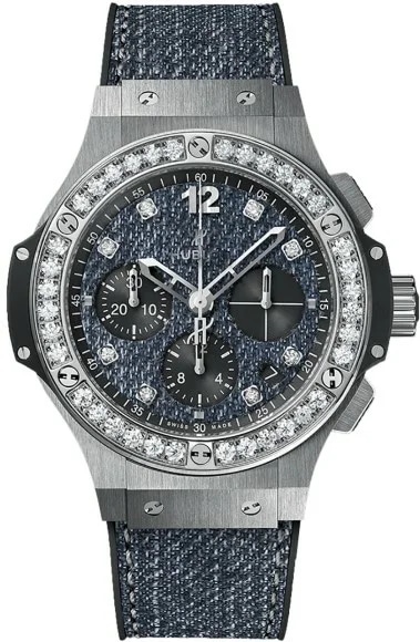 Hublot Big Bang Jeans 41 MM JEANS STEEL/DIAMONDS, image 1 Hublot Big Bang Jeans 41 MM JEANS STEEL/DIAMONDS, image 1