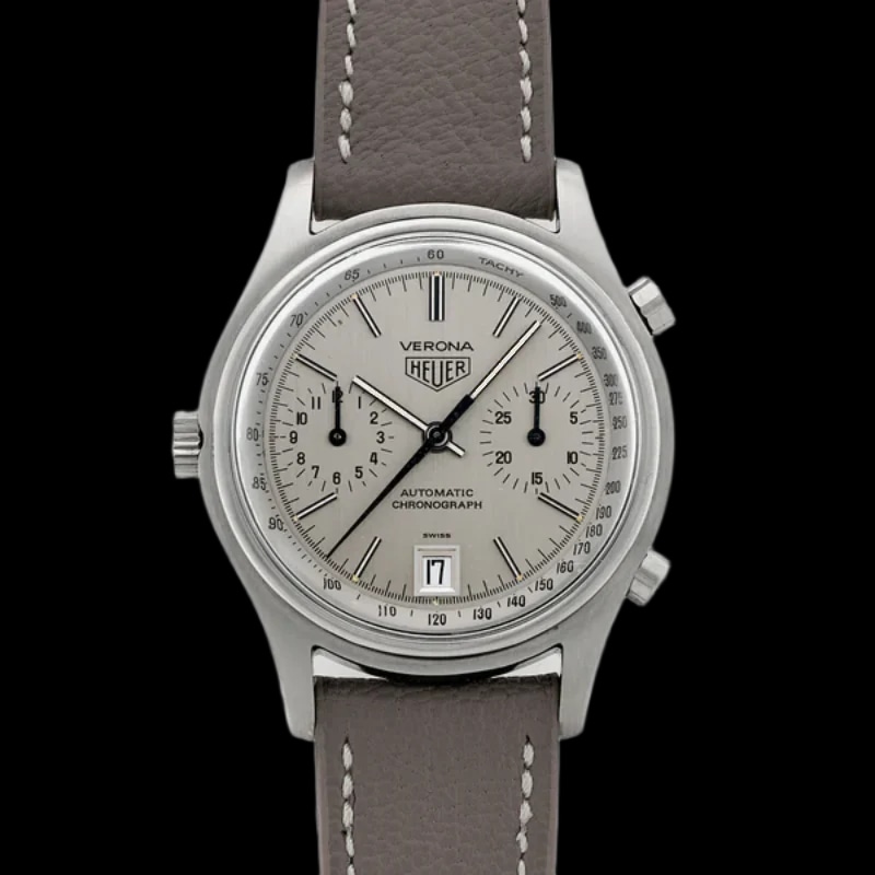 Heuer Verona Chronograph Ref 110.213 38mm, image 1 Heuer Verona Chronograph Ref 110.213 38mm, image 1