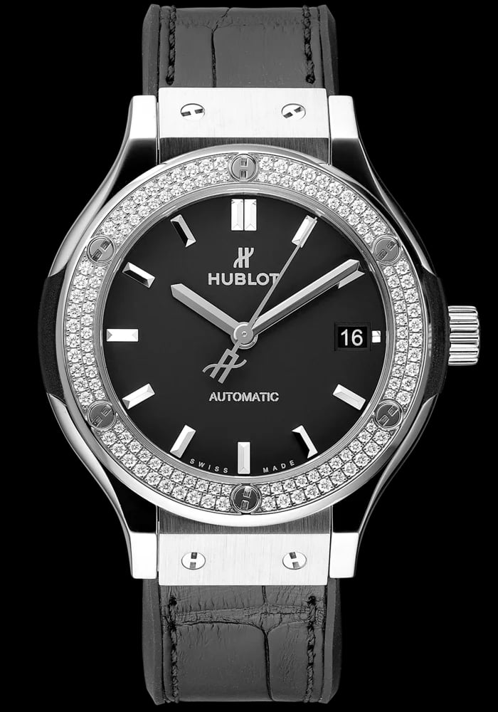 Hublot Classic Fusion Titanium 38 mm Diamonds 565.NX.1171.LR.1104, image 1 Hublot Classic Fusion Titanium 38 mm Diamonds 565.NX.1171.LR.1104, image 1