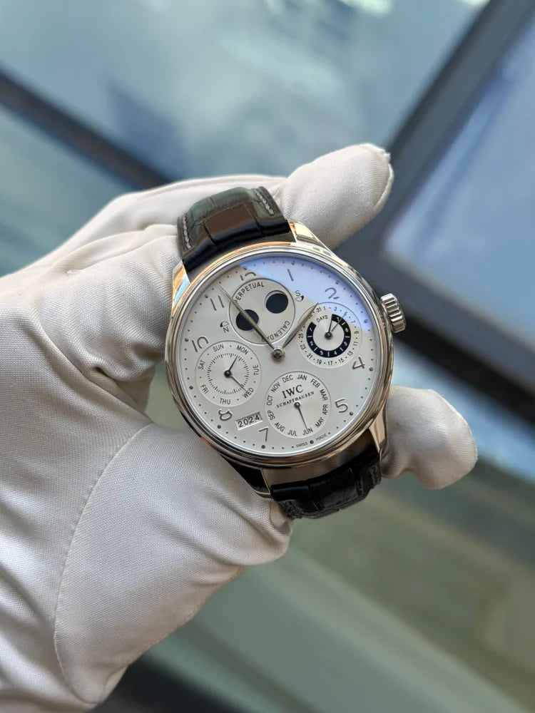 IWC Portuguese Perpetual Calendar Box and Papers, image 1 IWC Portuguese Perpetual Calendar Box and Papers, image 1