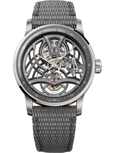 CODE 11.59 Tourbillon Openworked White Gold / Pink Gold / Grey