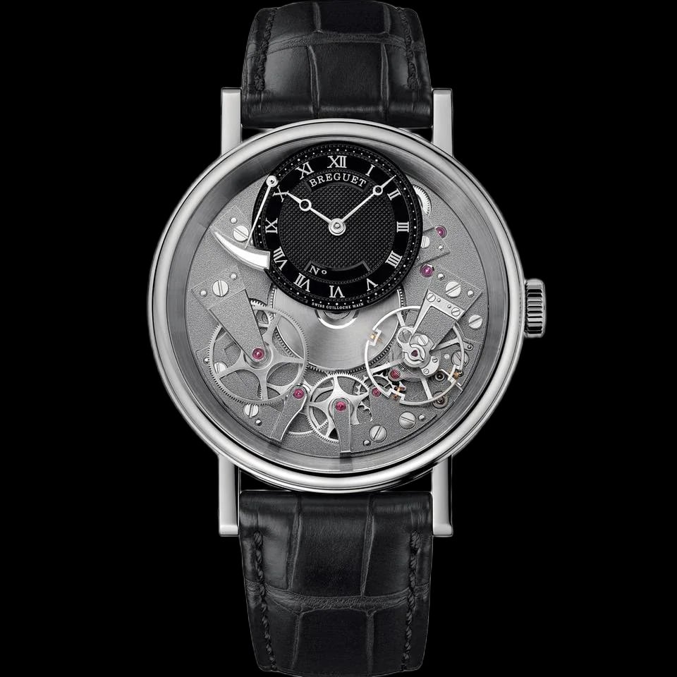Breguet Tradition White Gold Black Dial 7057BB/G9/9W6 full set 2016, image 1 Breguet Tradition White Gold Black Dial 7057BB/G9/9W6 full set 2016, image 1