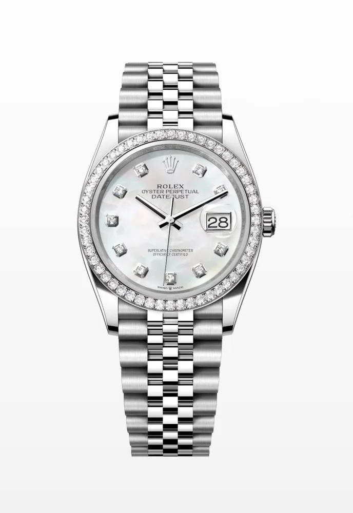 MoP Diamonds Custom Dial and Bezel, image 1 MoP Diamonds Custom Dial and Bezel, image 1