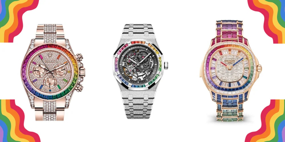 3 Rainbow watches from 3 otherwise serious watchmakers | Chrono 10:10 3 Rainbow watches from 3 otherwise serious watchmakers | Chrono 10:10