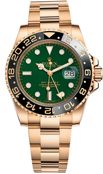 Rolex GMT-Master II Yellow gold, image 1 Rolex GMT-Master II Yellow gold, image 1