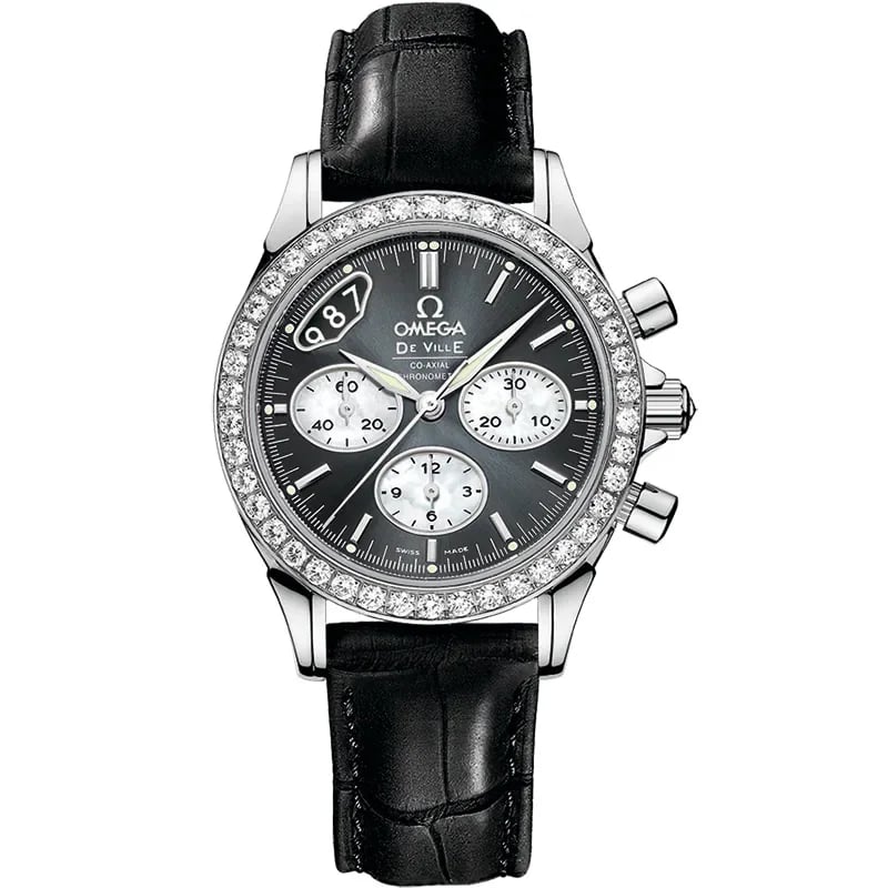 Omega De Ville Co-Axial Diamond Bezel, image 1 Omega De Ville Co-Axial Diamond Bezel, image 1