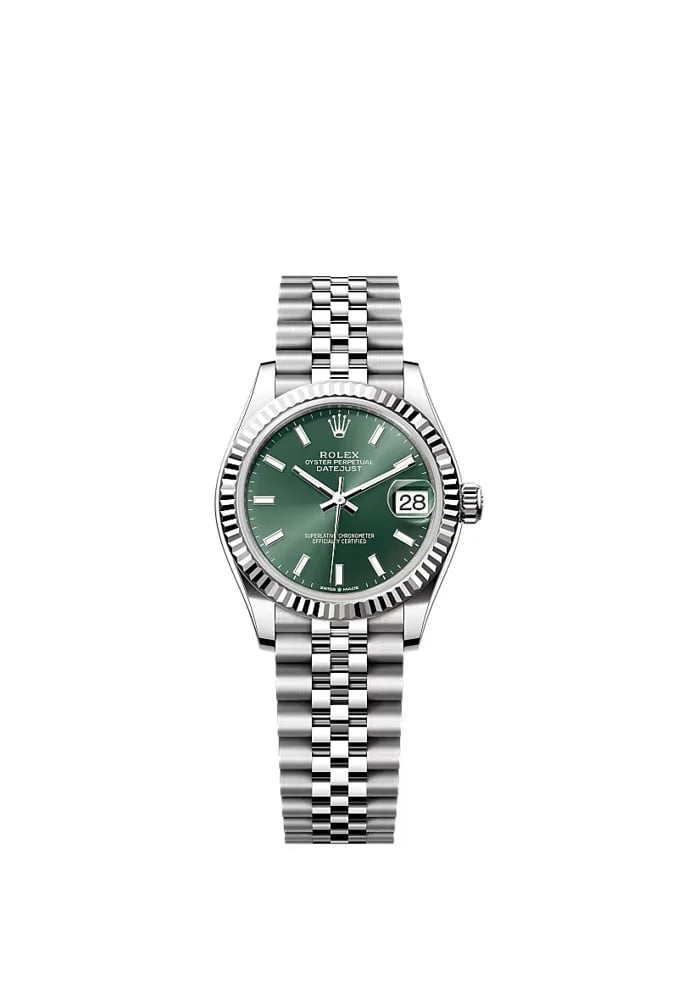 Rolex Datejust 31 Green Index Dial Jubilee Bracelet, image 1 Rolex Datejust 31 Green Index Dial Jubilee Bracelet, image 1