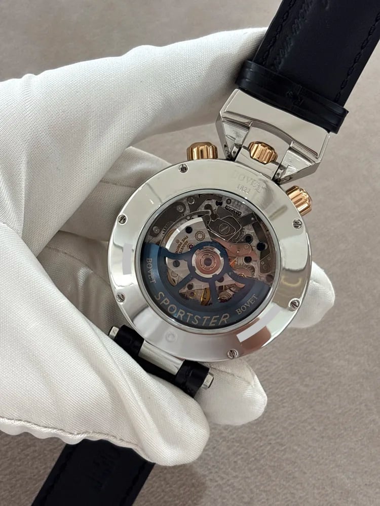 Bovet Sportster Saguaro Steel and Gold, image 6 Bovet Sportster Saguaro Steel and Gold, image 6