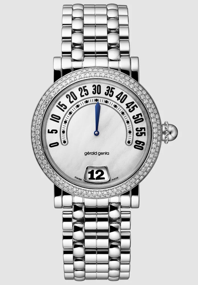 Gérald Genta Classic MoP Diamonds, image 1 Gérald Genta Classic MoP Diamonds, image 1