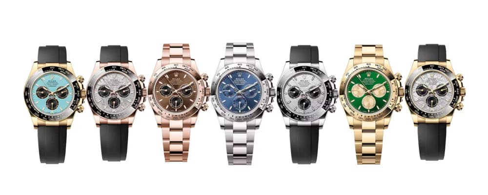 Introducing Eight New Rolex Daytona Dials, Including a Turquoise Blue and Black Version: What We Know | Chrono 10:10 Introducing Eight New Rolex Daytona Dials, Including a Turquoise Blue and Black Version: What We Know | Chrono 10:10