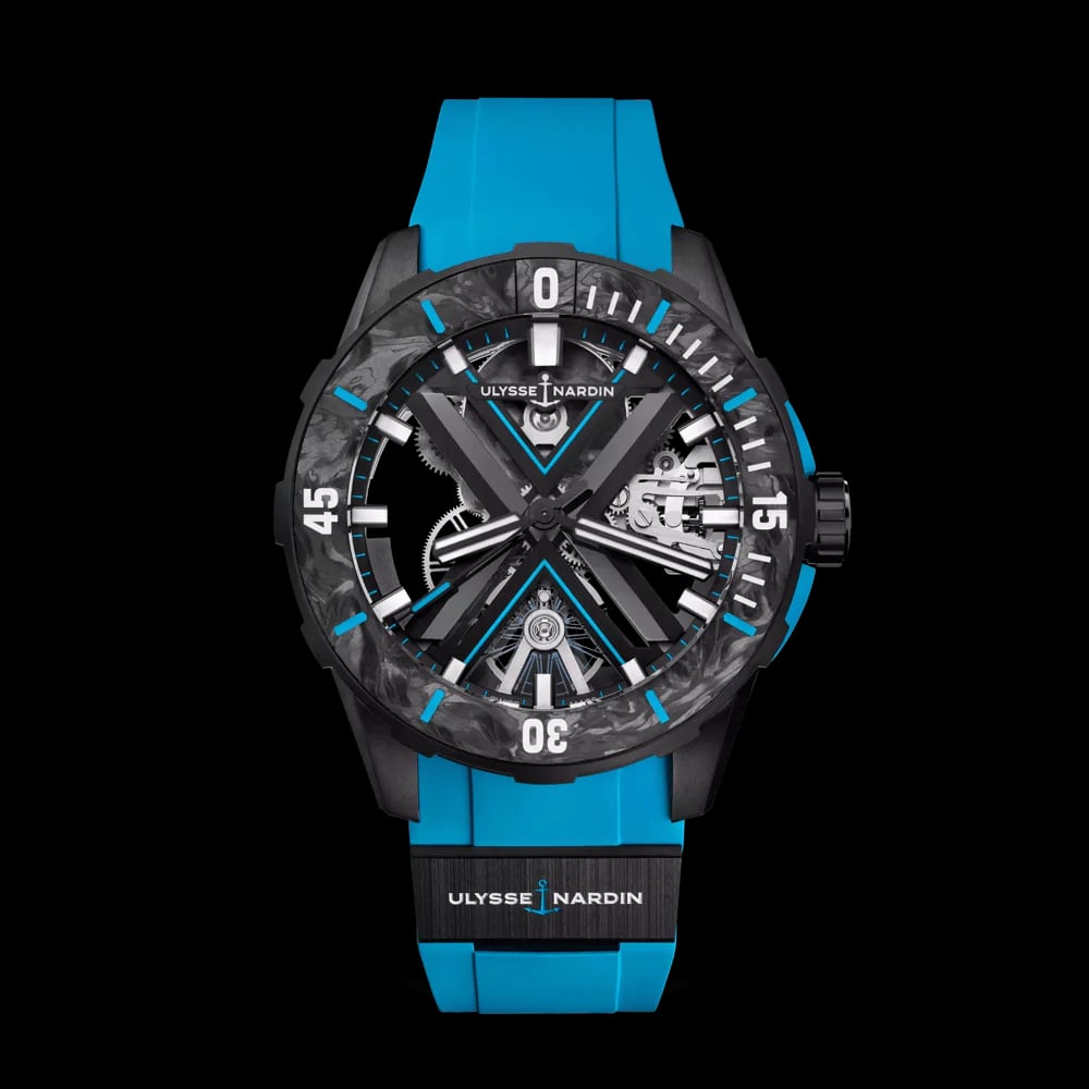 Ulysse Nardin Diver X Skeleton Azure, image 1 Ulysse Nardin Diver X Skeleton Azure, image 1