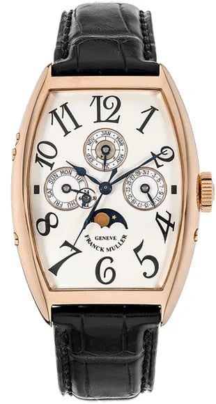 Franck Muller Casablanca Perpetual Calendar Yellow Gold White Dial, image 1 Franck Muller Casablanca Perpetual Calendar Yellow Gold White Dial, image 1