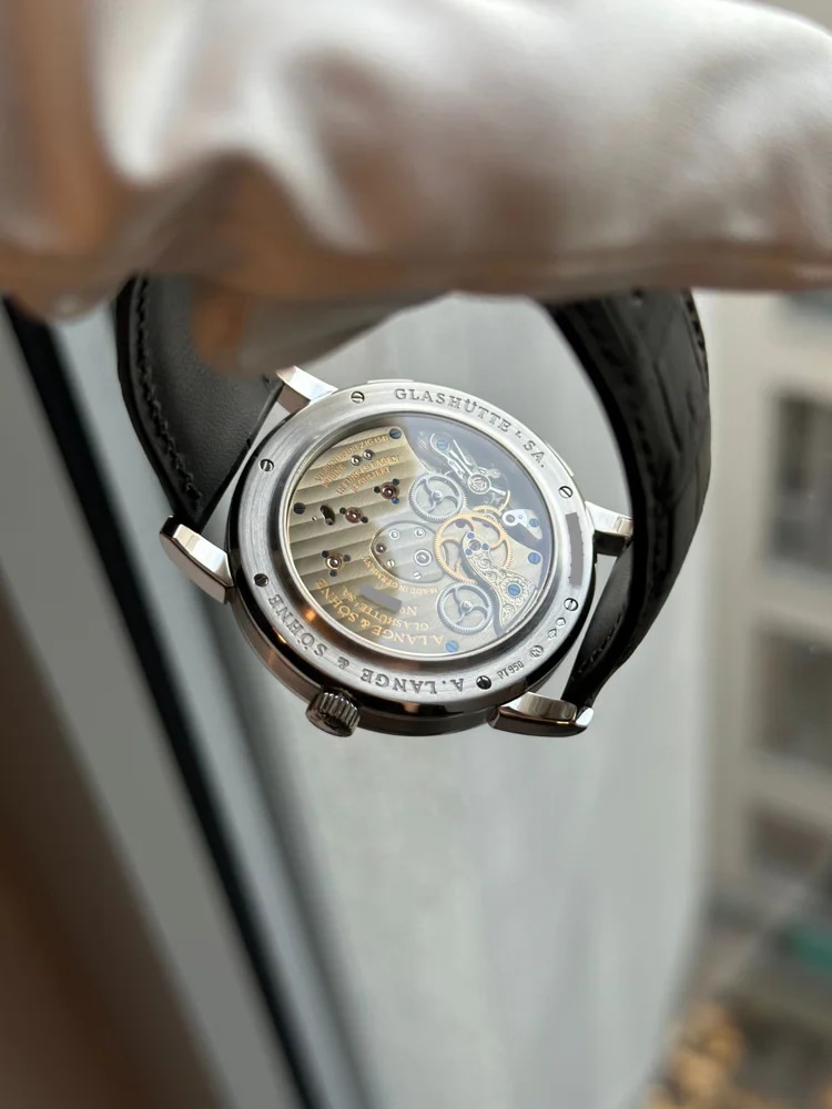 A. Lange & Söhne Lange 1 Timezone Platinum Extract From The Archives, image 4 A. Lange & Söhne Lange 1 Timezone Platinum Extract From The Archives, image 4