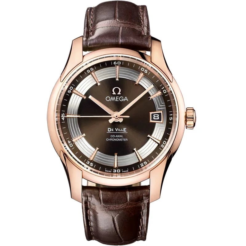 Omega De Ville Hour Vision Red Gold, image 1 Omega De Ville Hour Vision Red Gold, image 1