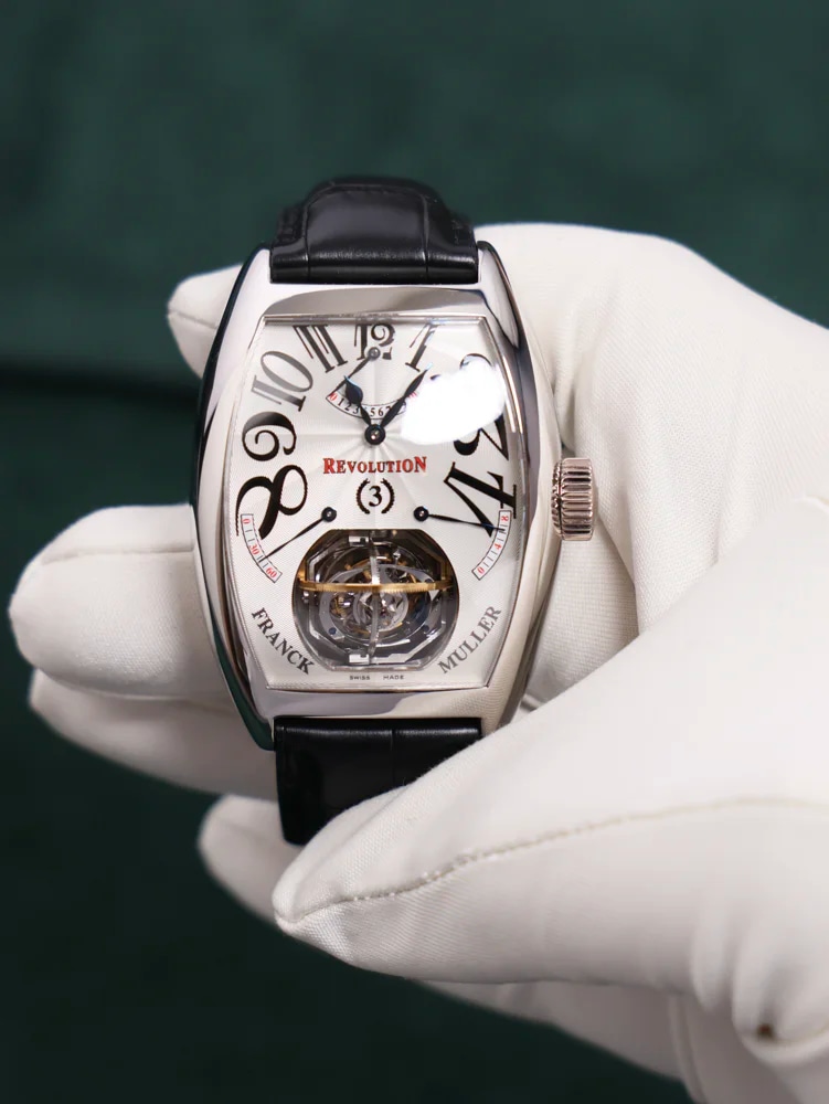 Franck Muller Evolution TOURBILLON REVOLUTION 3 Platinum Ultra Rare, image 1 Franck Muller Evolution TOURBILLON REVOLUTION 3 Platinum Ultra Rare, image 1