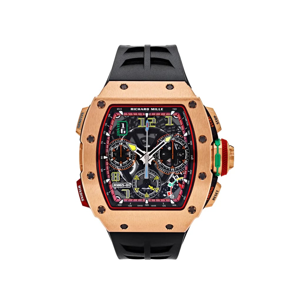 Richard Mille RM 65-01 Automatic Winding Split-seconds Chronographn Rose gold, image 1 Richard Mille RM 65-01 Automatic Winding Split-seconds Chronographn Rose gold, image 1