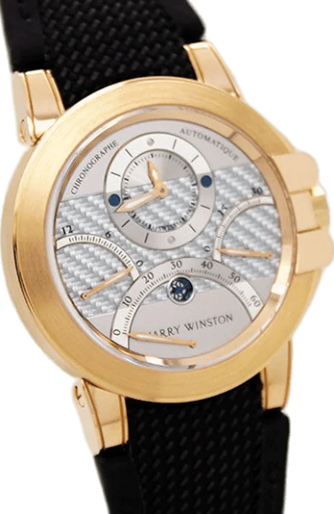 Harry Winston Ocean Triple Retrograde Chronograph, image 1 Harry Winston Ocean Triple Retrograde Chronograph, image 1