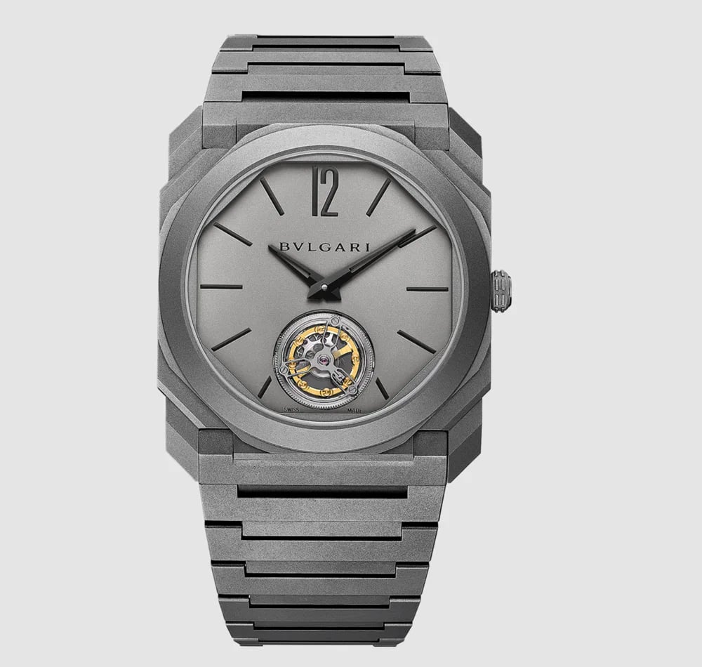 Bulgari Octo Finissimo Tourbillon Ultra-Thin Titanium 40mm, image 1 Bulgari Octo Finissimo Tourbillon Ultra-Thin Titanium 40mm, image 1