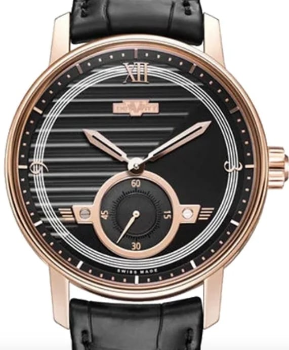 DeWitt Academia Small Second Rose Gold Black Dial, image 1 DeWitt Academia Small Second Rose Gold Black Dial, image 1