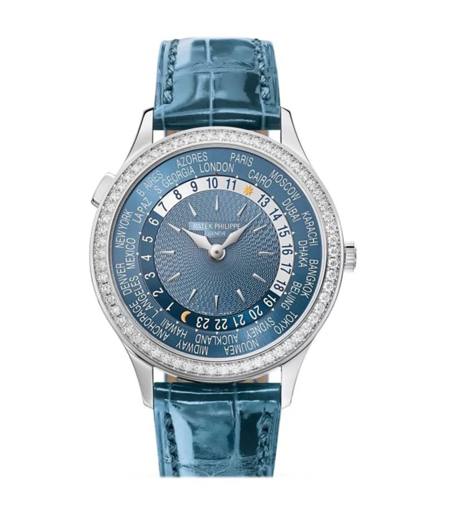 Patek Philippe World Time Blue, image 1 Patek Philippe World Time Blue, image 1