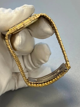 Bamboo Diamond Dial with Rubies Integrated Bracelet 17.9 cm, image 2 Bamboo Diamond Dial with Rubies Integrated Bracelet 17.9 cm, image 2