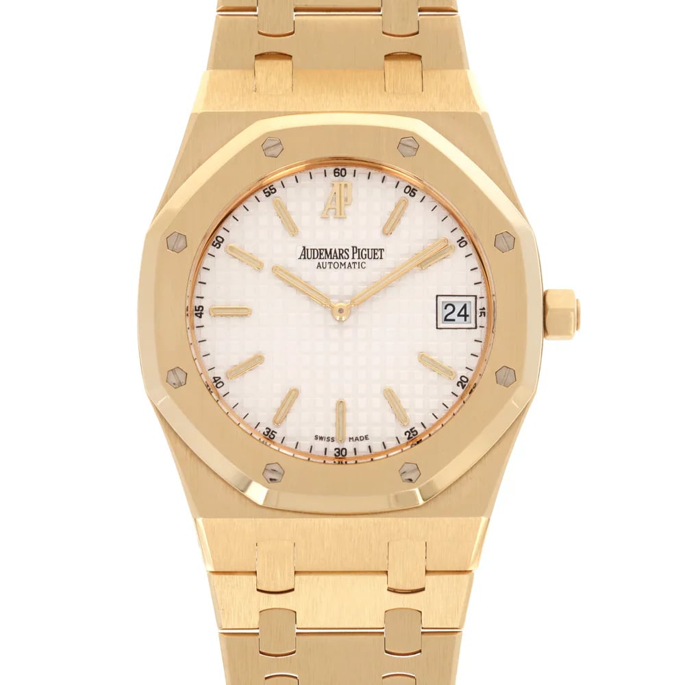 Audemars Piguet Royal Oak Jumbo White Dial 15202OR, image 1 Audemars Piguet Royal Oak Jumbo White Dial 15202OR, image 1