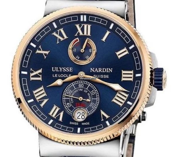 Ulysse Nardin Marine Chronometer Manufacture Rose Gold Marine Chronometer Manufacture, image 1 Ulysse Nardin Marine Chronometer Manufacture Rose Gold Marine Chronometer Manufacture, image 1