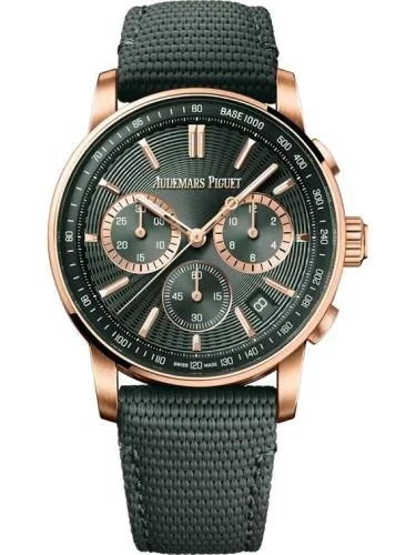 CODE 11.59 Chronograph Selfwinding Pink Gold / Green